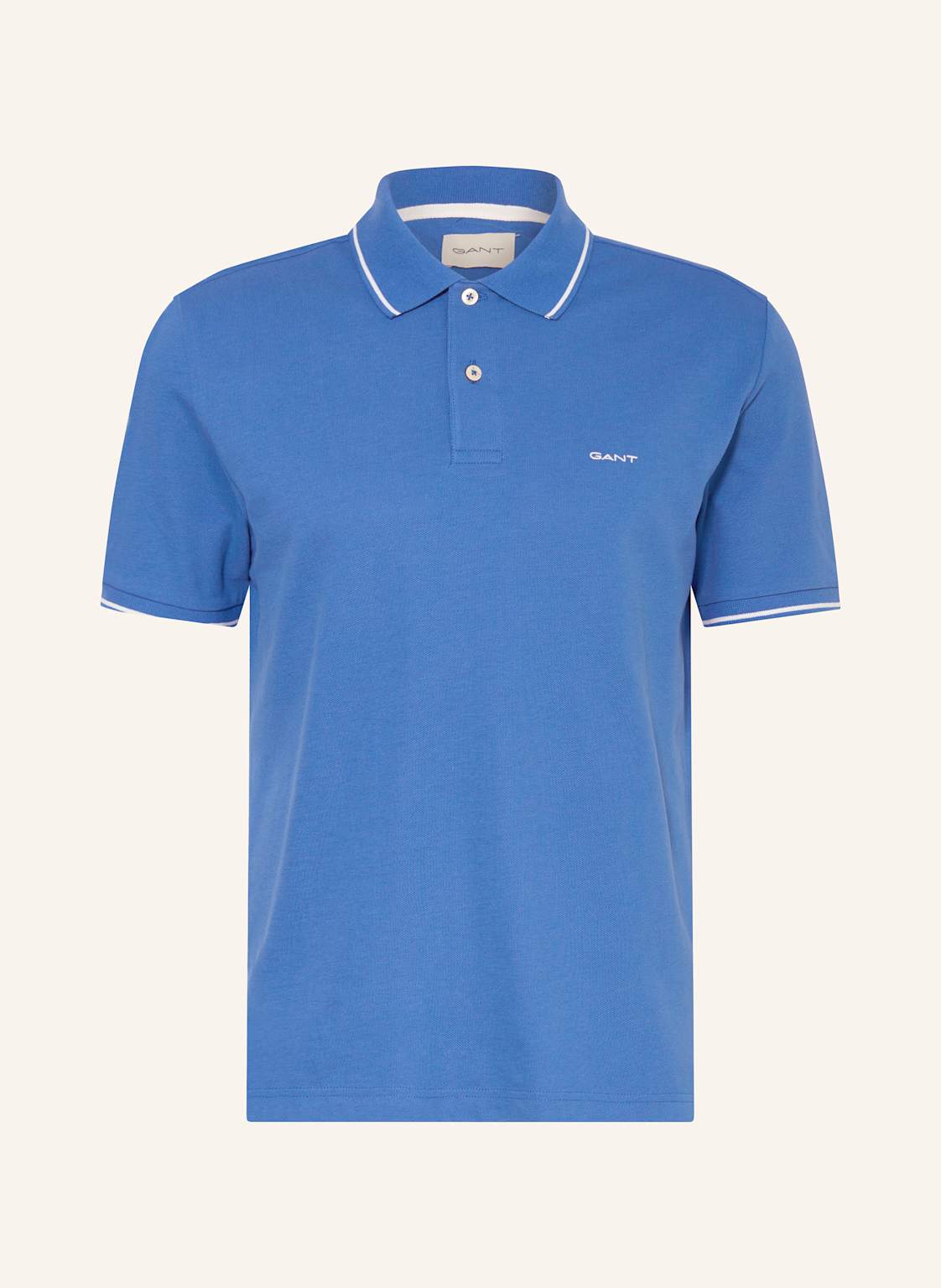 Gant Piqué-Poloshirt blau Gant Piqué-Poloshirt blau von Gant