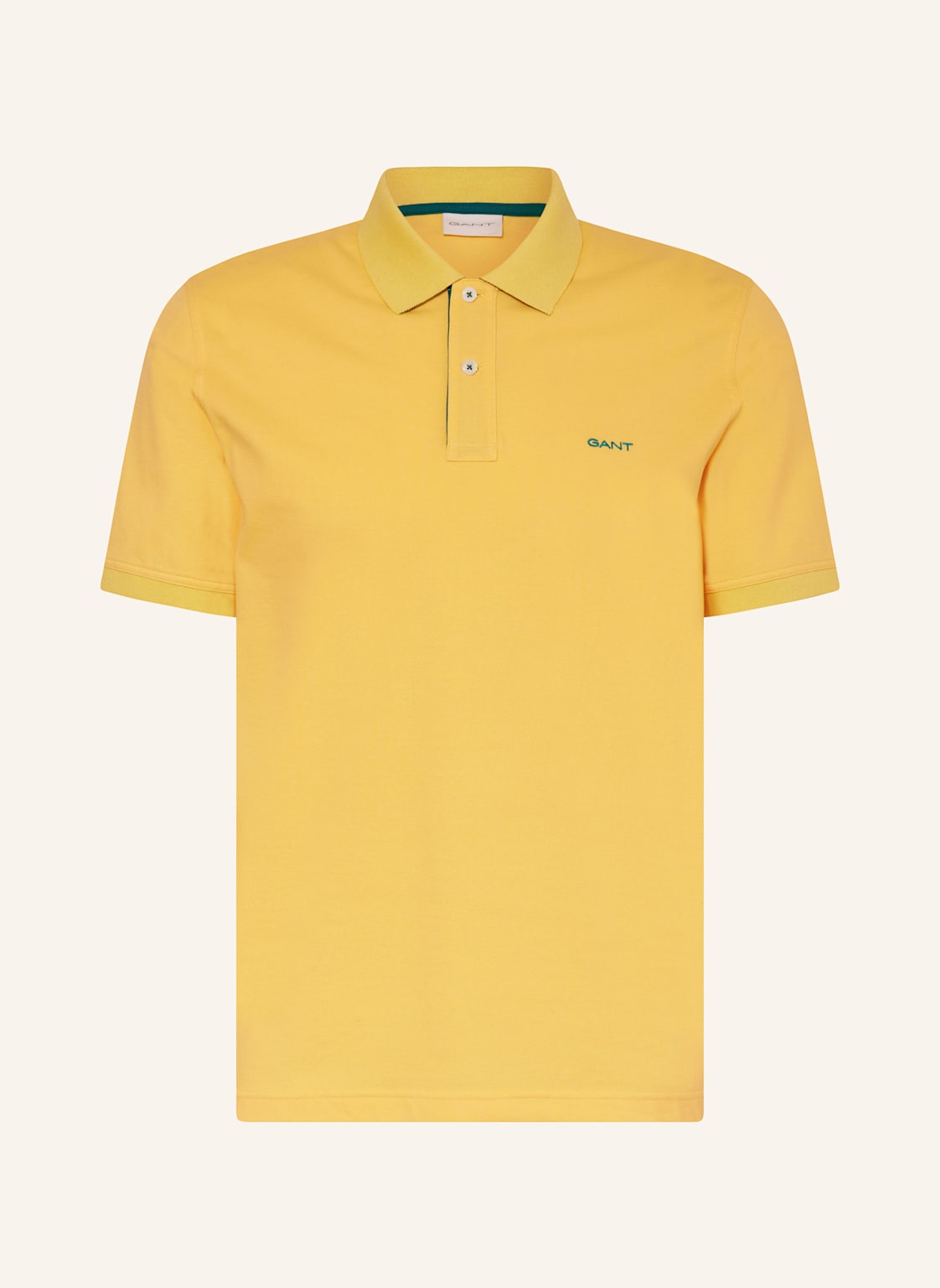 Gant Piqué-Poloshirt gelb Gant Piqué-Poloshirt gelb von Gant