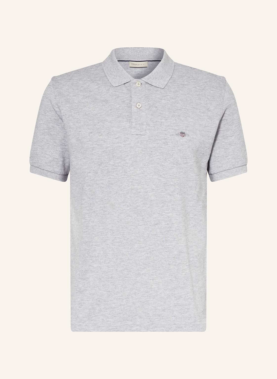 Gant Piqué-Poloshirt grau Gant Piqué-Poloshirt grau von Gant