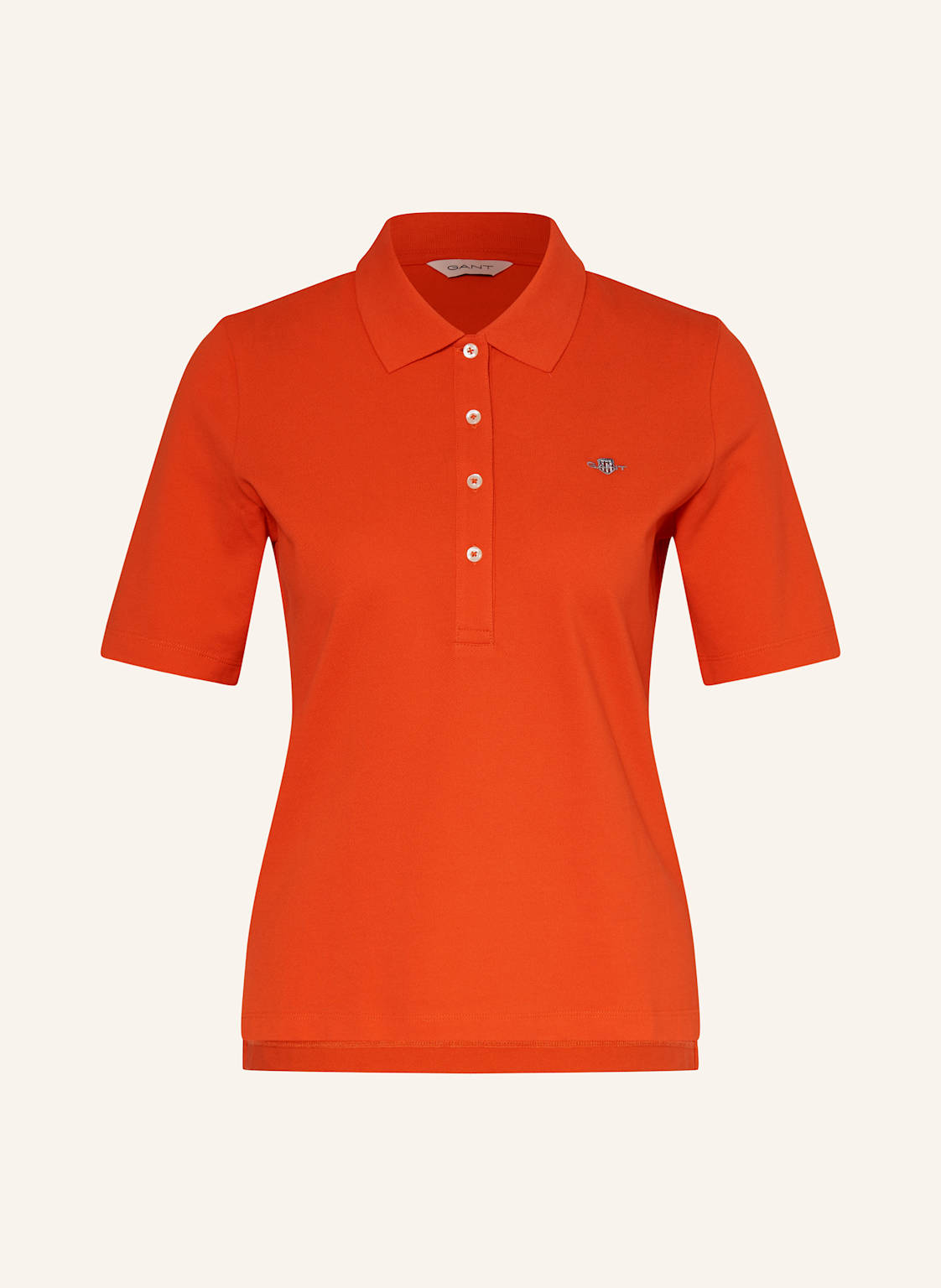 Gant Piqué-Poloshirt orange Gant Piqué-Poloshirt orange von Gant