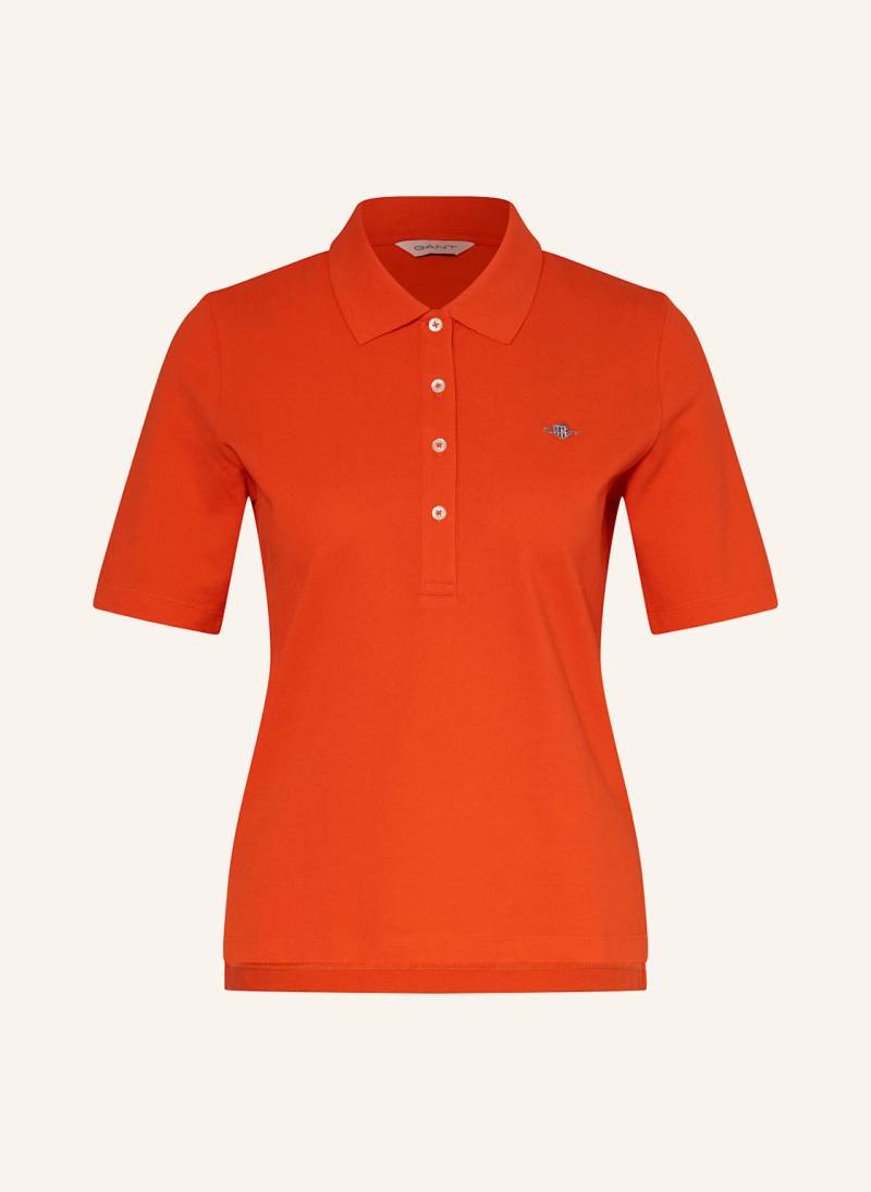 Gant Piqué-Poloshirt orange von Gant