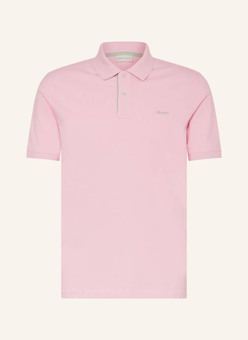 Gant Piqué-Poloshirt rosa von Gant