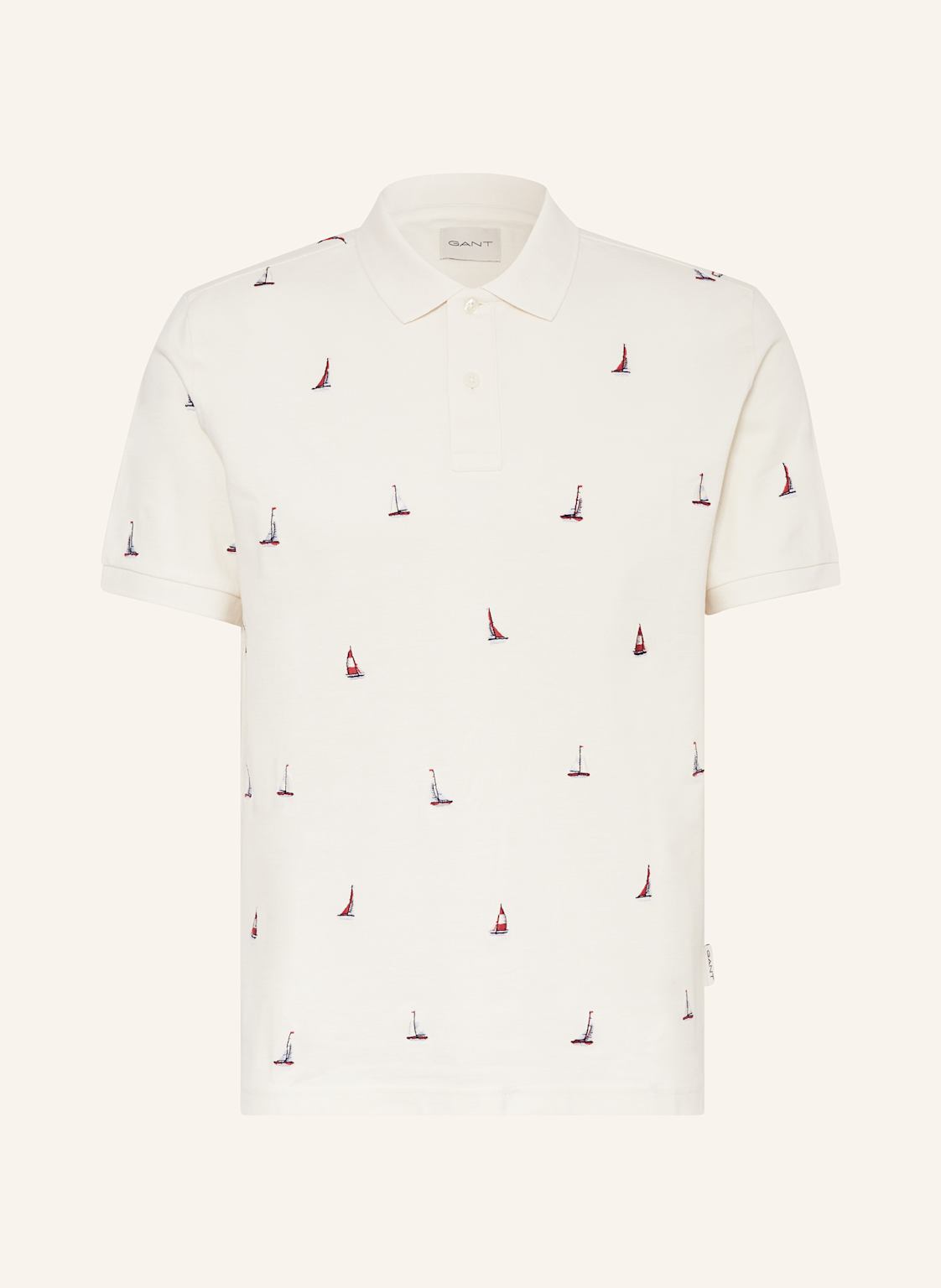 Gant Piqué-Poloshirt weiss Gant Piqué-Poloshirt weiss von Gant