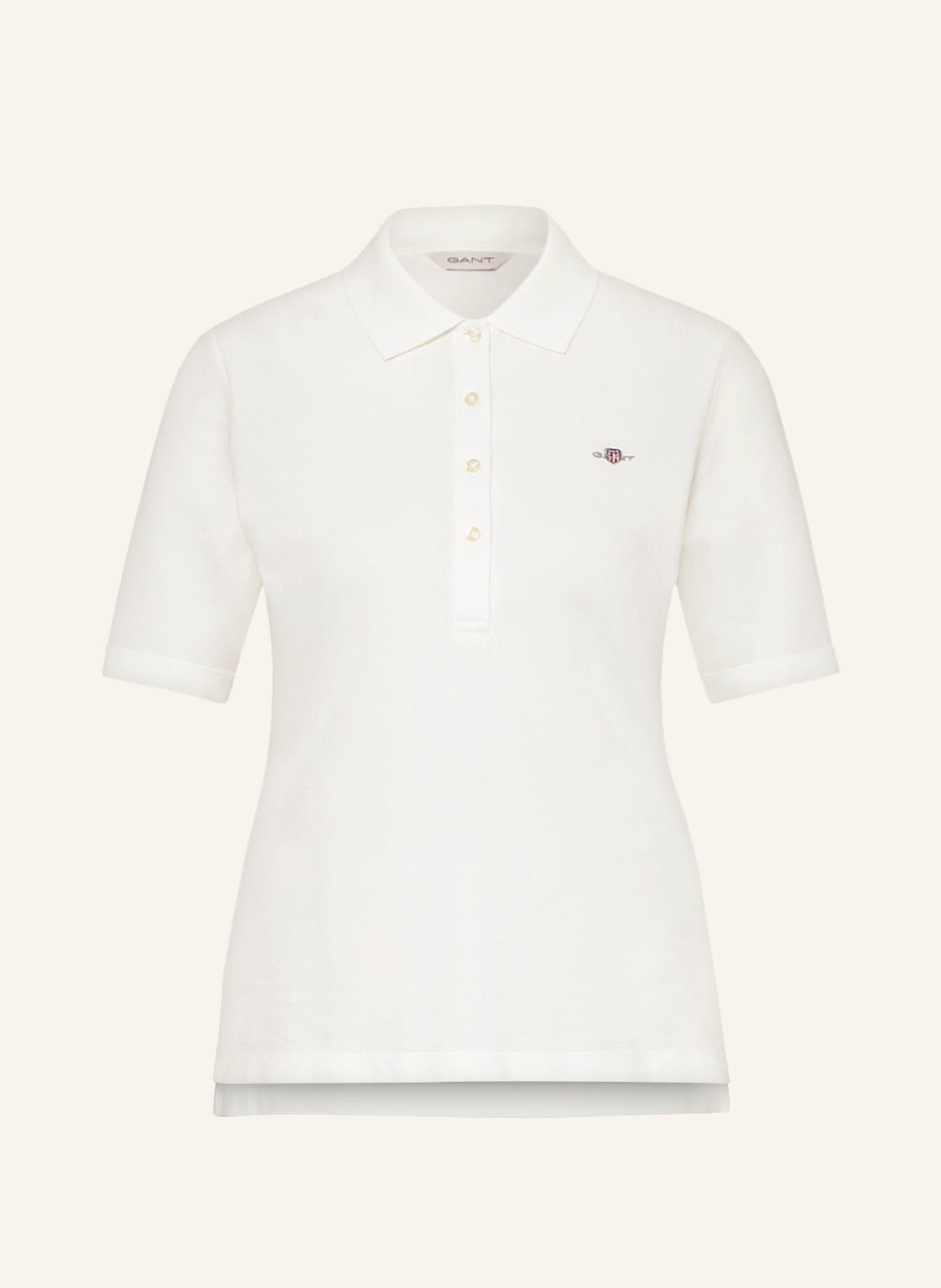 Gant Piqué-Poloshirt weiss von Gant