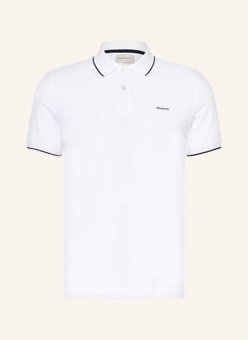 Gant Piqué-Poloshirt weiss von Gant