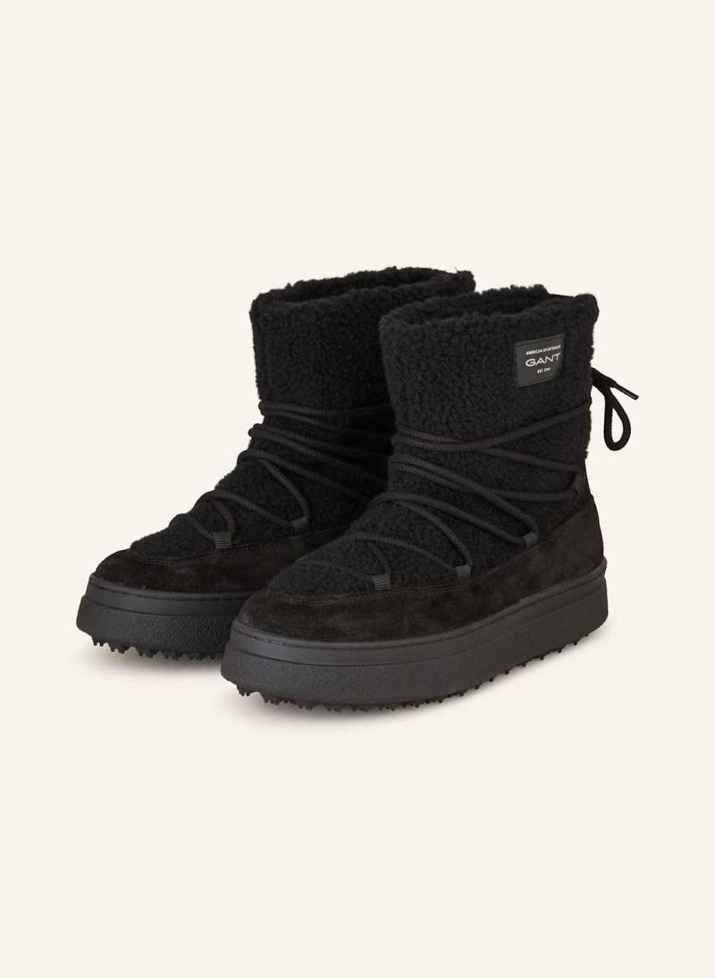 Gant Plateau-Boots schwarz von Gant