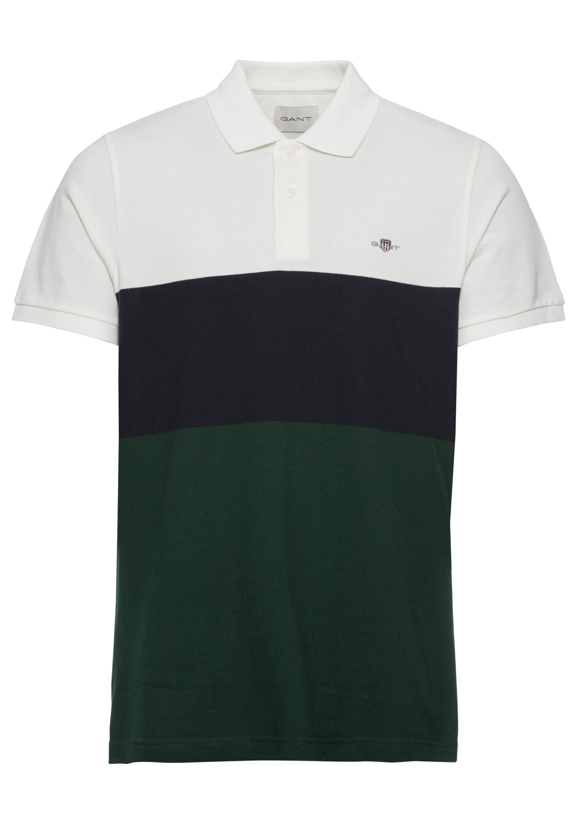 Gant Poloshirt »BLOCK STRIPE KA RUGGER«, dreiteiliger Farbmix für modernen Look von Gant