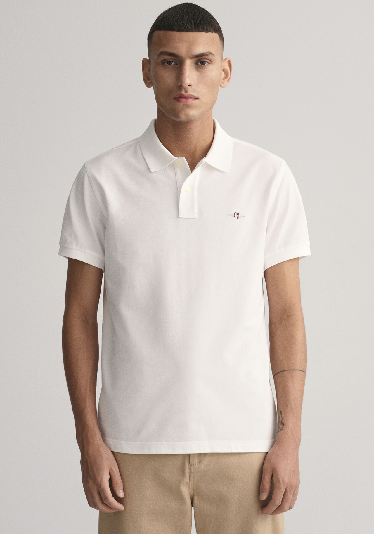 Gant Poloshirt »SLIM ORIGINAL PIQUE SS RUGGER«, mit Logostickerei auf der Brust von Gant