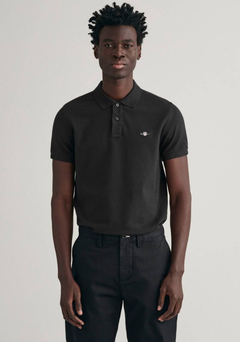 Gant Poloshirt »SLIM SHIELD SS PIQUE POLO«, mit Logostickerei auf der Brust von Gant