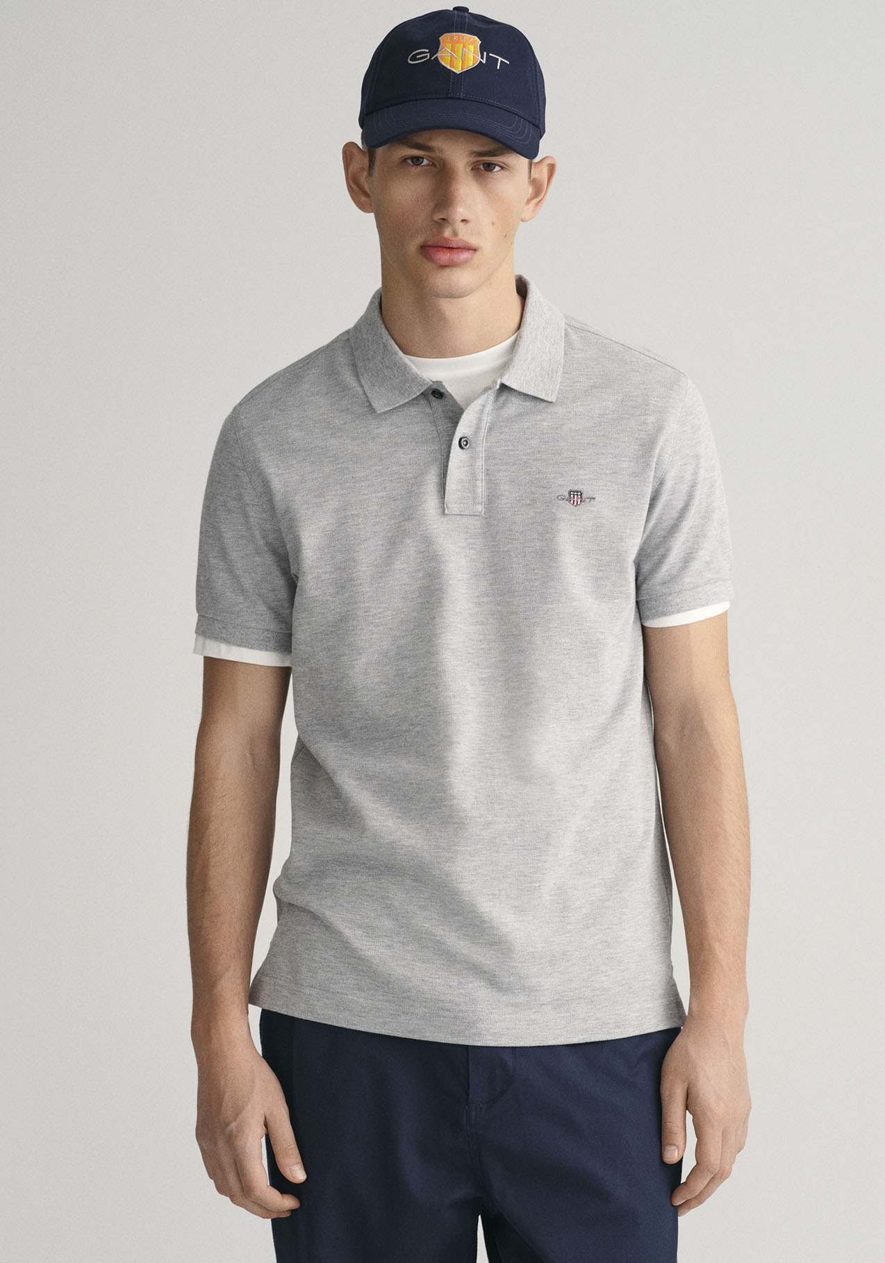 Gant Poloshirt »SLIM ORIGINAL PIQUE SS RUGGER«, mit Logostickerei auf der Brust von Gant