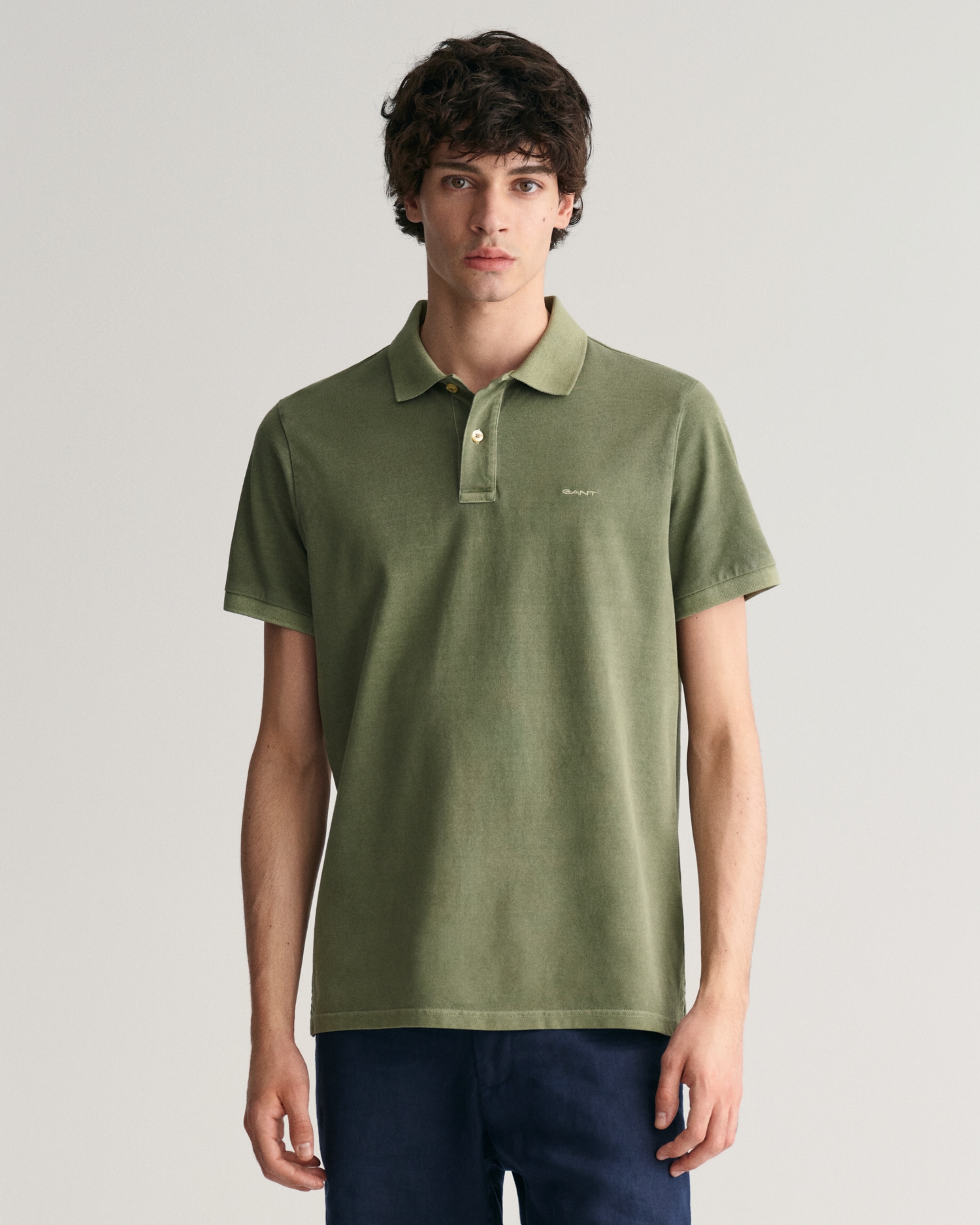 Gant Poloshirt, Sunfaded Pique Premium Polo Shirt von Gant