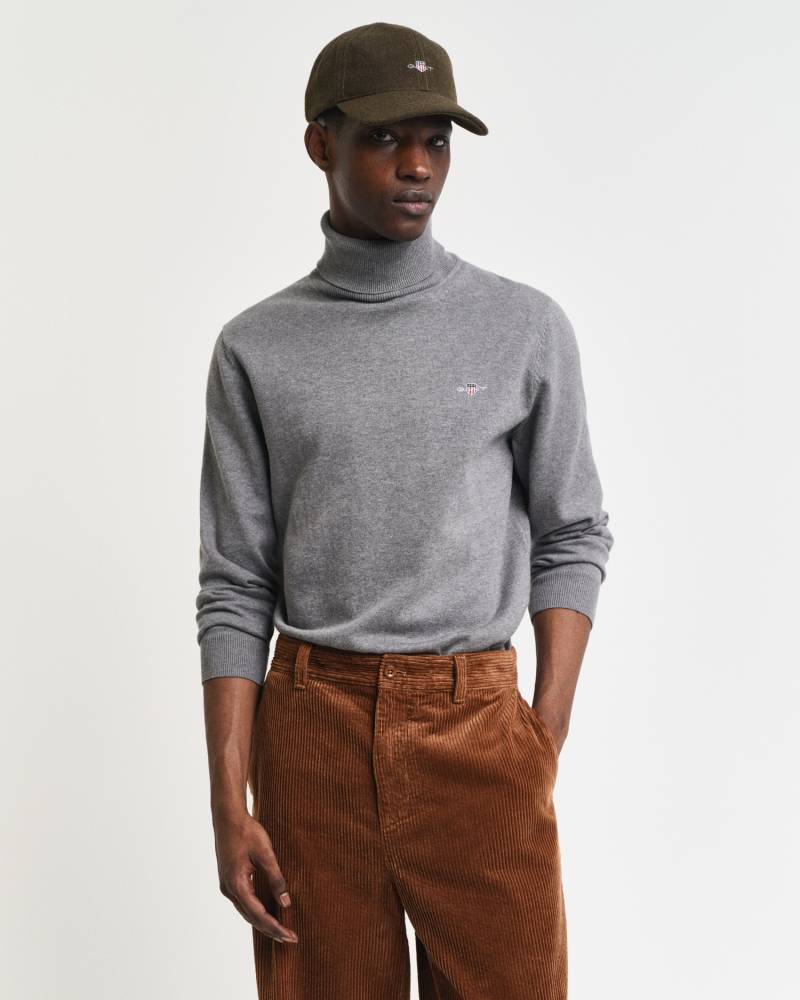 Gant Rollkragenpullover »CLASSIC COTTON ROLLERNECK«, Premium Rolli aus weicher 100% Baumwolle, Übergangspullover von Gant