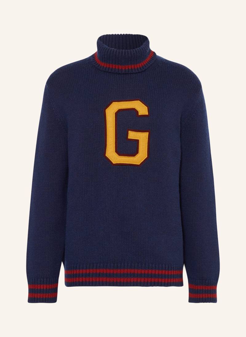 Gant Rollkragenpullover blau von Gant