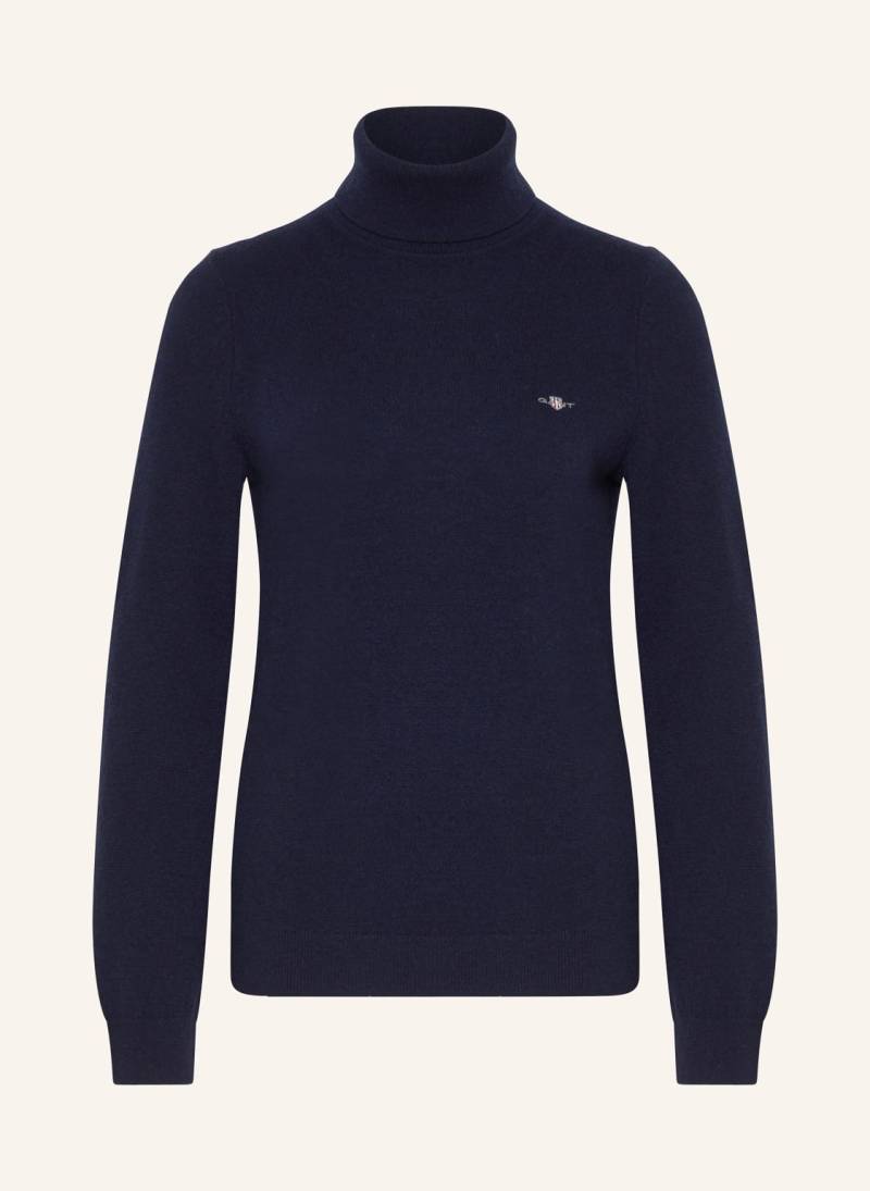 Gant Rollkragenpullover blau von Gant