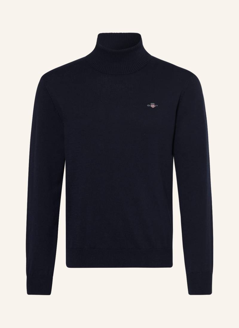 Gant Rollkragenpullover blau von Gant