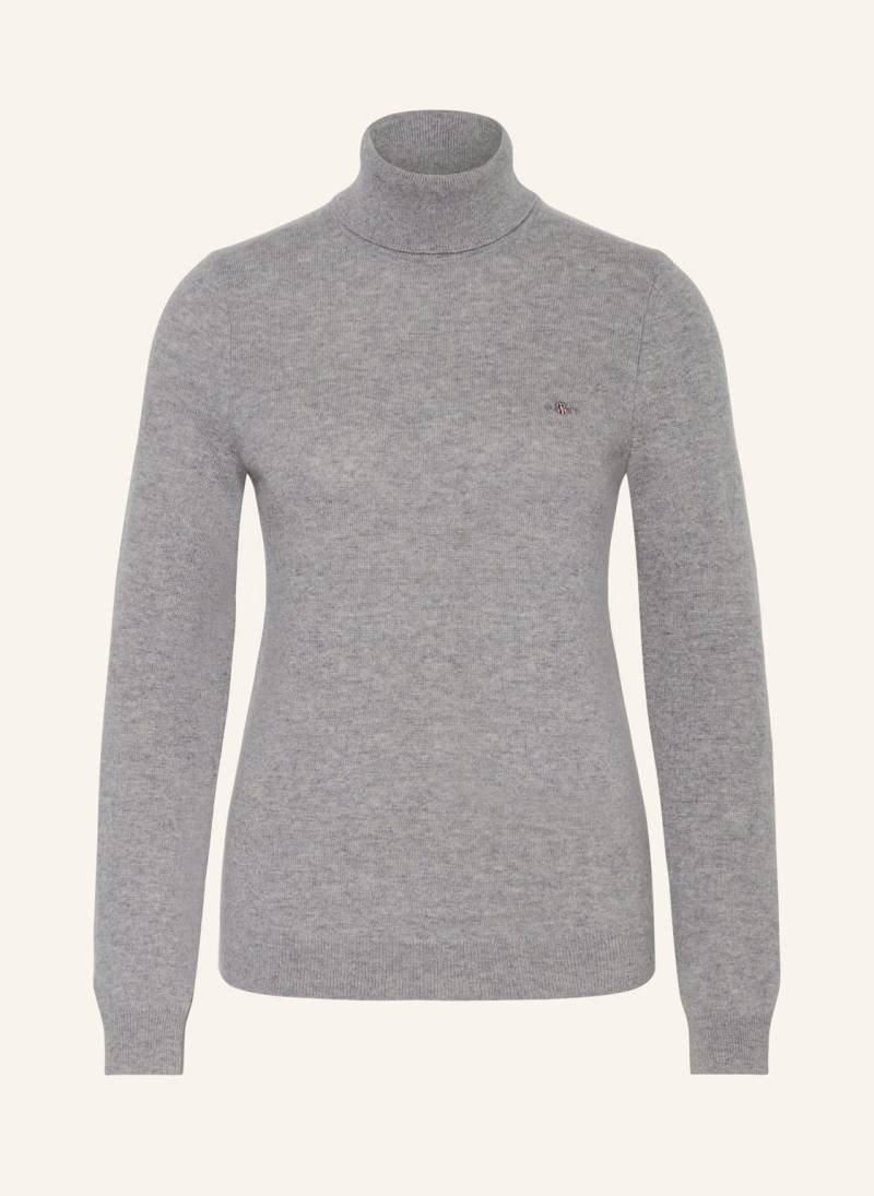 Gant Rollkragenpullover grau von Gant