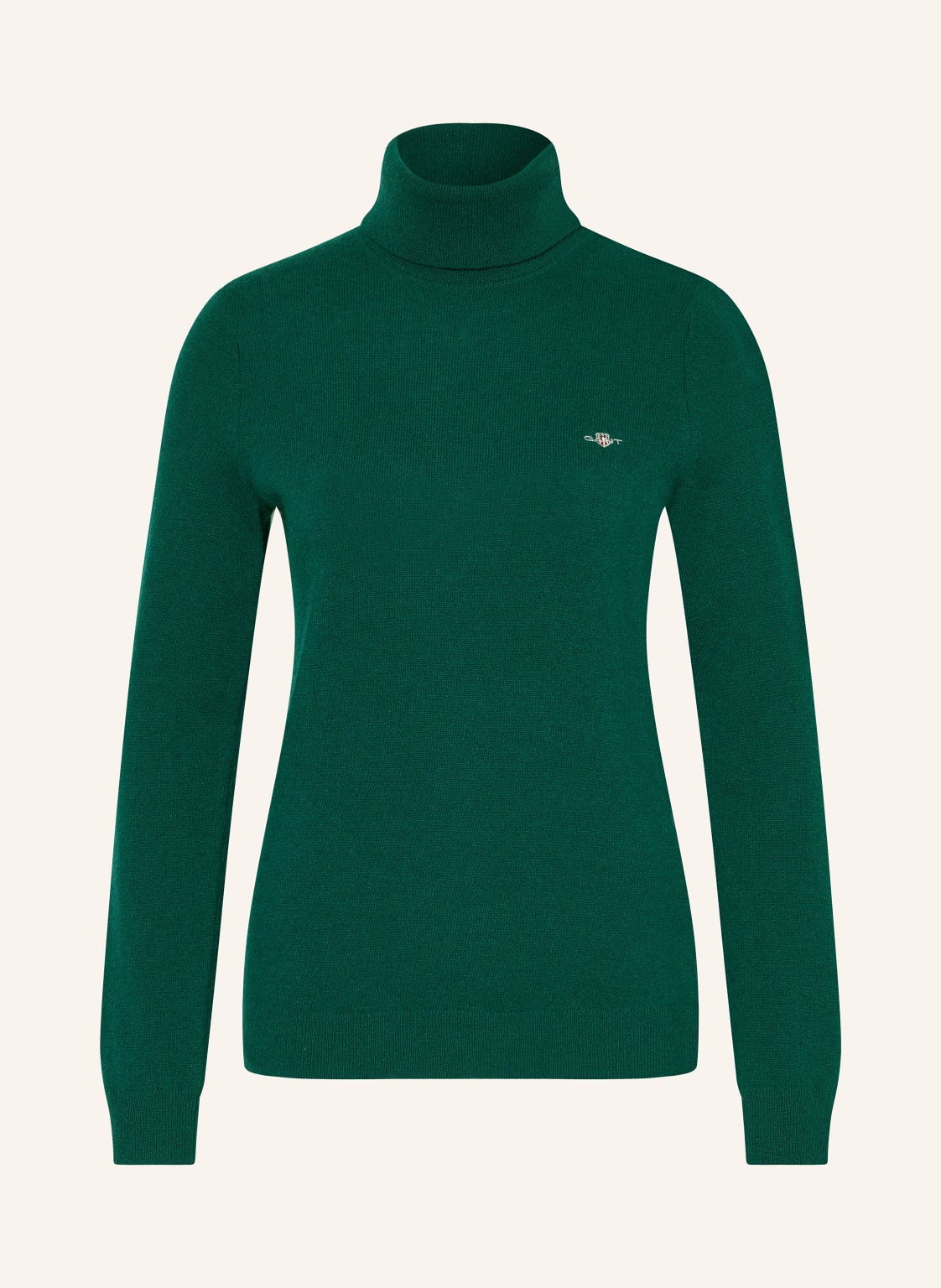 Gant Rollkragenpullover gruen von Gant