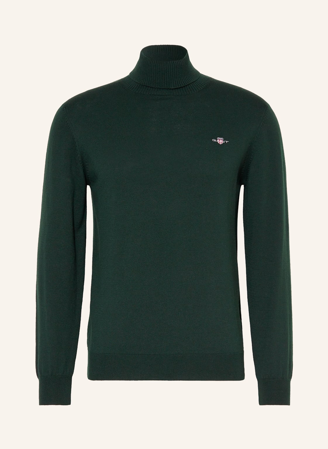 Gant Rollkragenpullover gruen von Gant