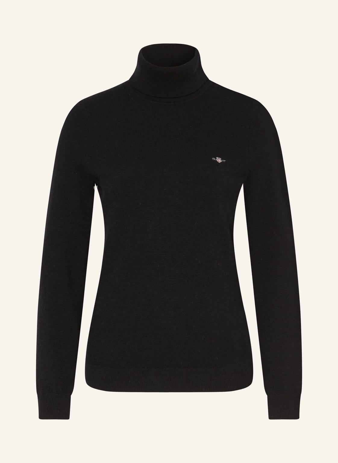 Gant Rollkragenpullover schwarz von Gant