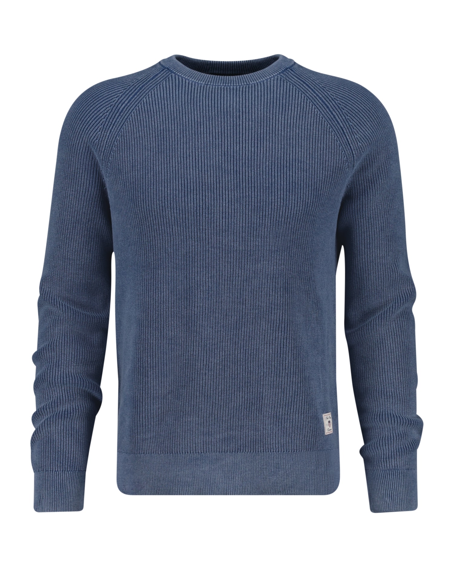 Gant Rundhalspullover »WASHED RIB C-NECK«, in verwaschener Optik von Gant