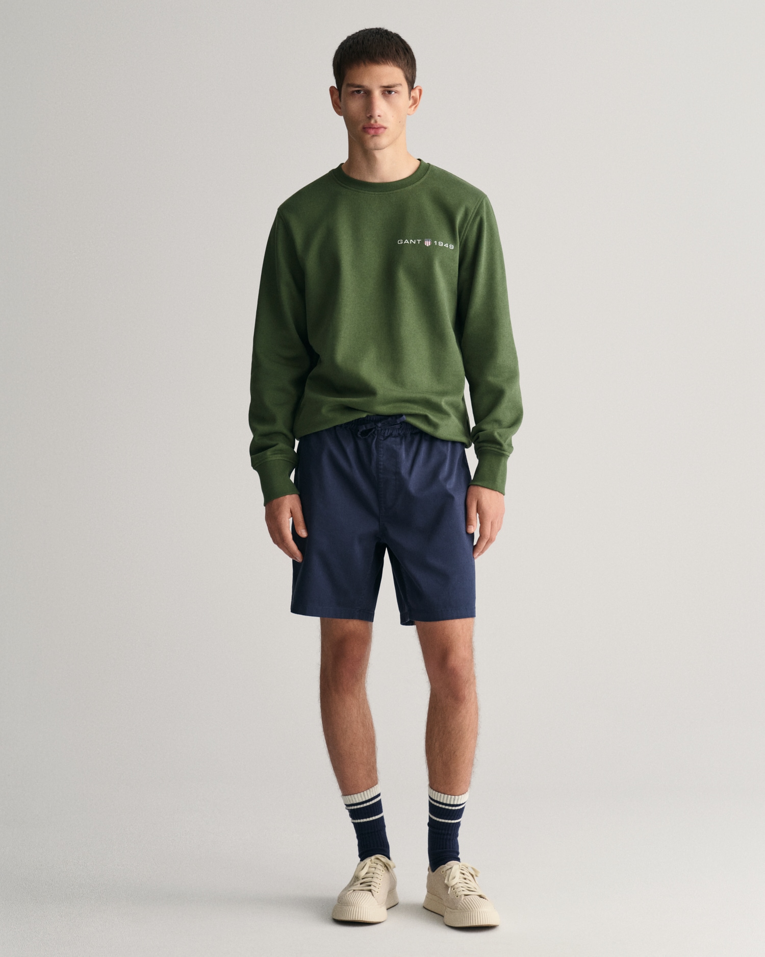 Gant Shorts »DRAWSTRING LOGO SHORTS«, mit elastischem Bund und Kordelzug von Gant