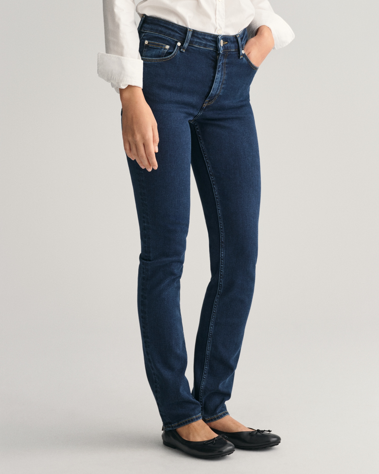 Gant Slim-fit-Jeans »SLIM SUPER STRETCH JEANS«, 5-Pocket-Style, hochelastisch Gant Slim-fit-Jeans »SLIM SUPER STRETCH JEANS«, 5-Pocket-Style, hochelastisch von Gant