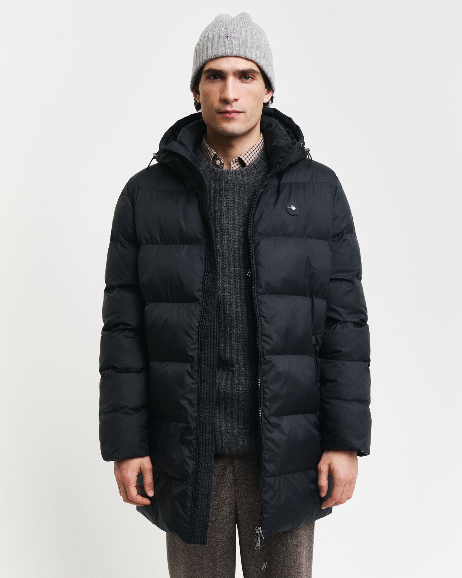 Gant Steppjacke »ACTIVE CLOUD MID LENGTH JACKET«, mit Kapuze von Gant