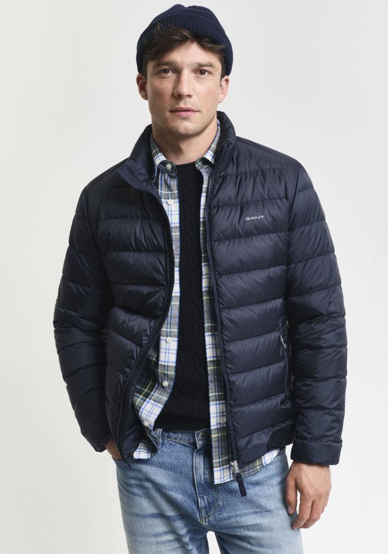 Gant Daunenjacke »Light Down Jacket Daunen leicht pflegeleicht«, sehr leichte Daunen Steppjacke, Premium Qualität, klasissches Design von Gant