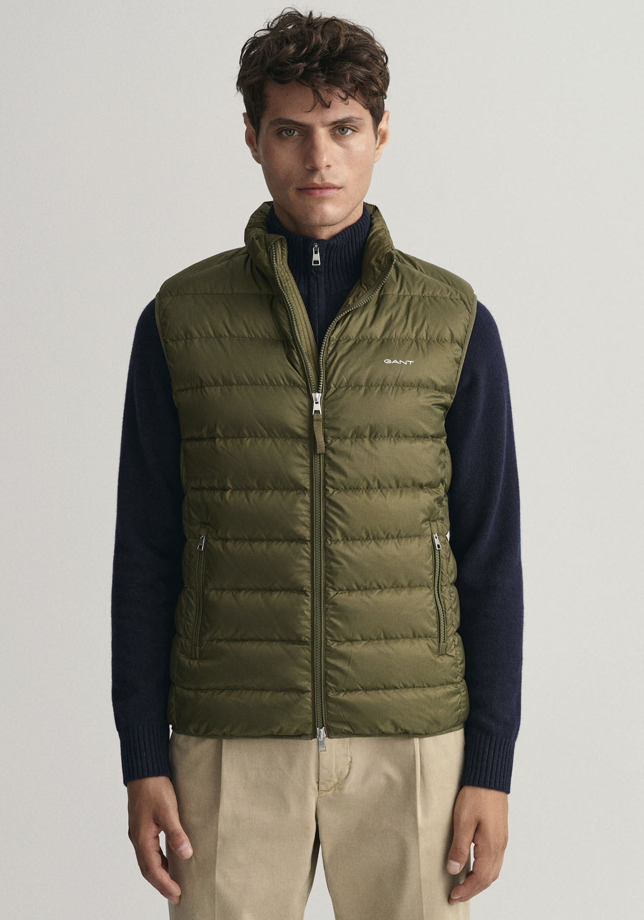 Gant Steppweste »LIGHT GILET«, im Streifen-Stepp-Look Gant Steppweste »LIGHT GILET«, im Streifen-Stepp-Look von Gant