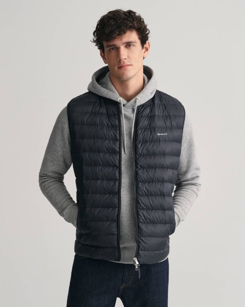 Gant Steppweste »LIGHT PADDED BOMBER VEST«, Mit Markenlabel am Rücken von Gant