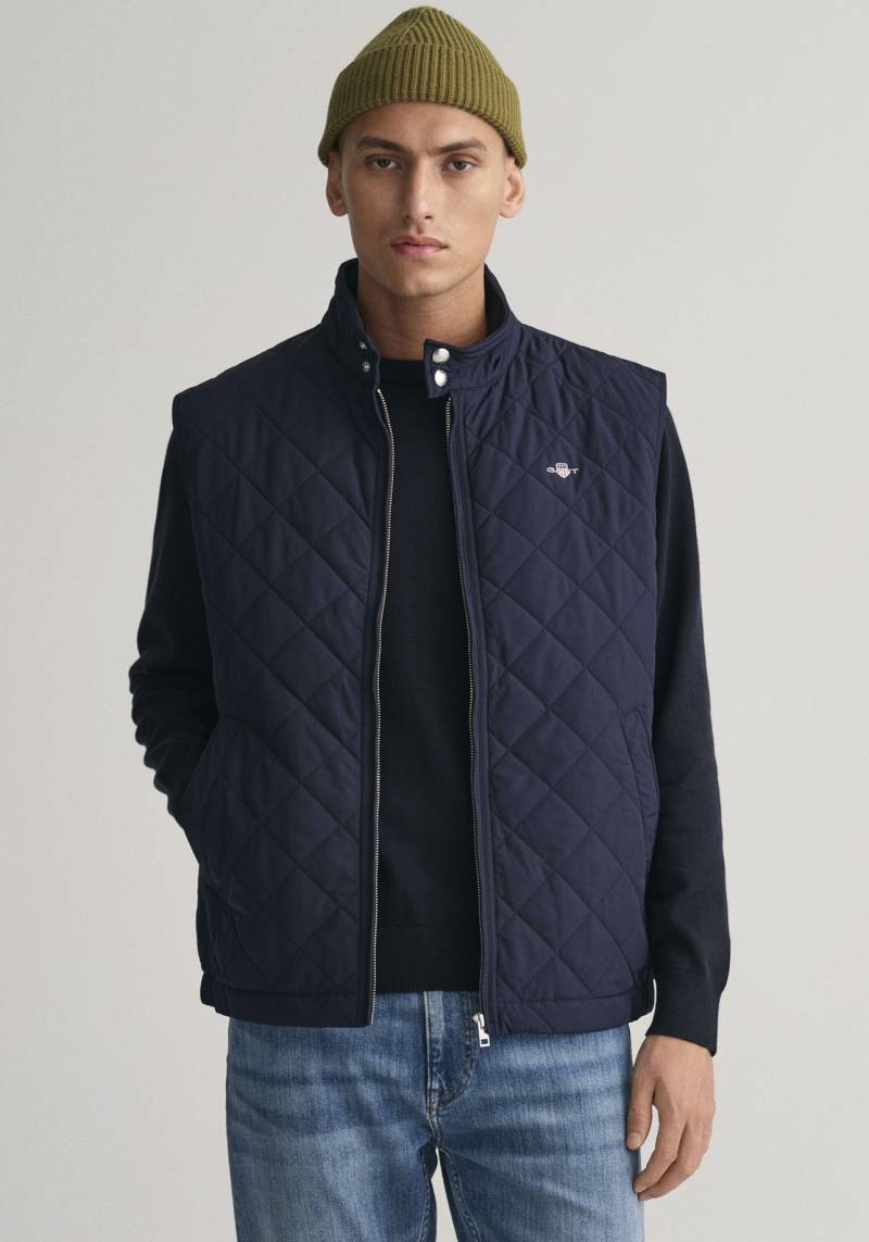 Gant Steppweste »QUILTED WINDCHEATER VEST«, mit Wattierung aus recyceltem Polyester von Gant