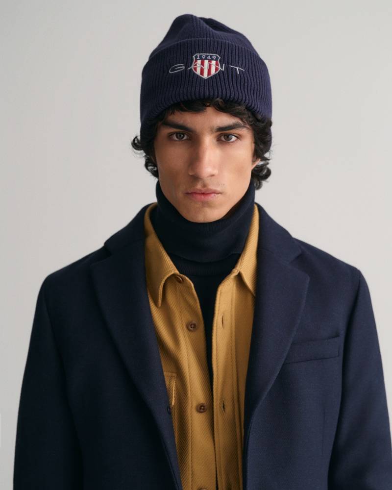 Gant Strickmütze »ARCHIVE SHIELD COTTON BEANIE« von Gant