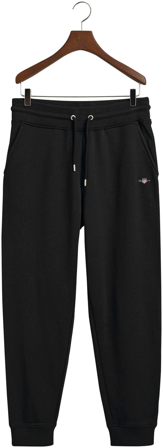 Gant Sweathose »REG SHIELD SWEATPANTS«, mit Logostickerei unterhalb des Bunds von Gant