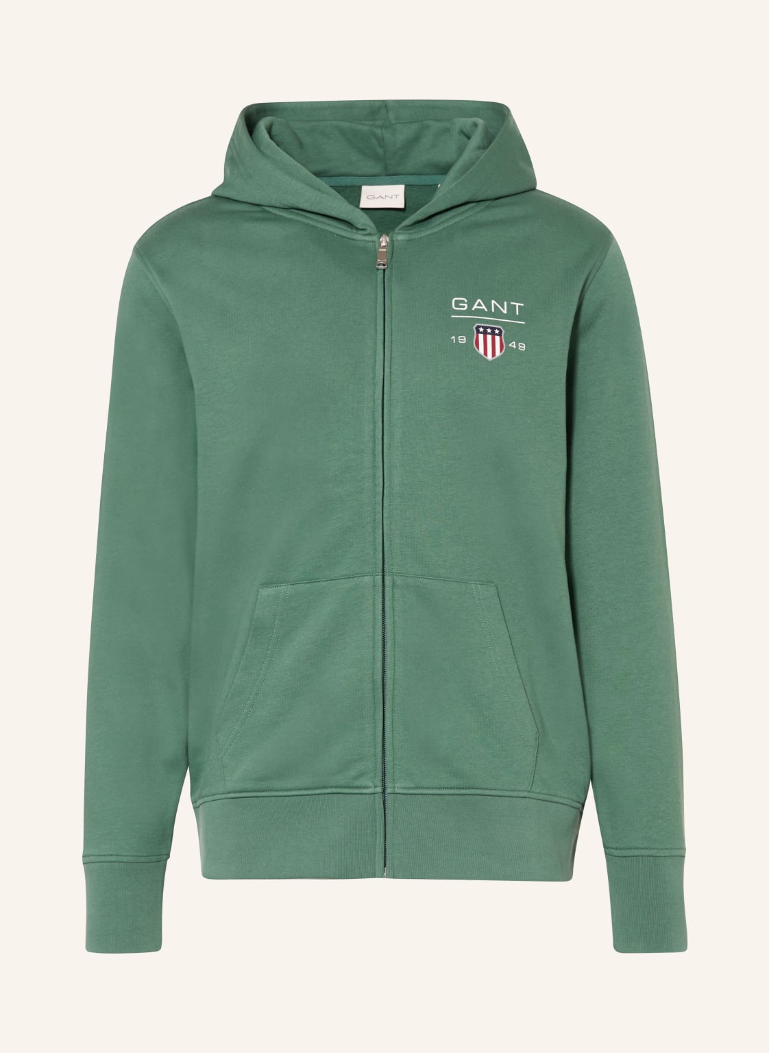 Gant Sweatjacke gruen Gant Sweatjacke gruen von Gant