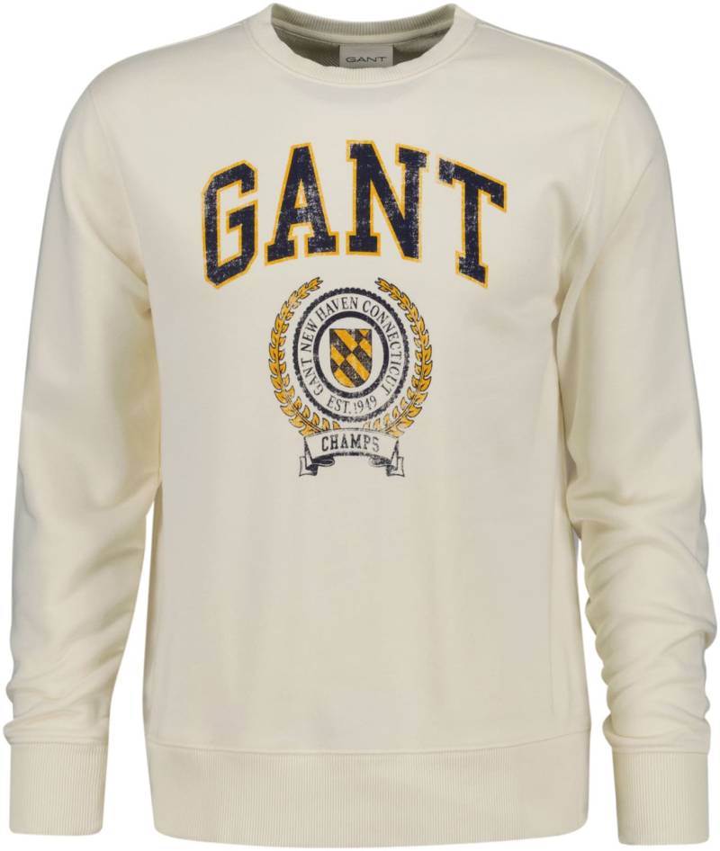 Gant Sweatshirt »GRAPHIC C-NECK SWEAT«, mit mehrfarbigen Print von Gant