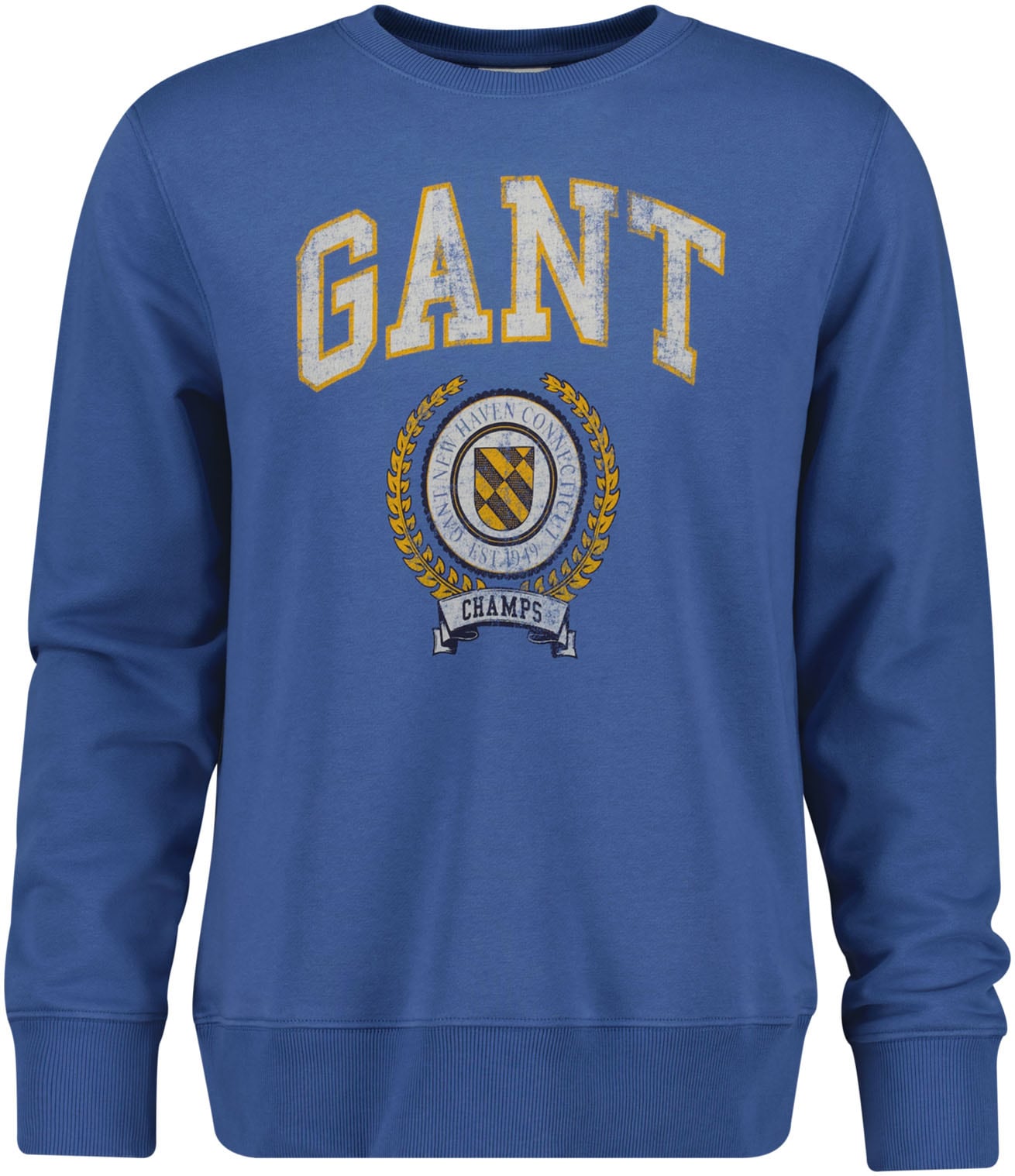 Gant Sweatshirt »GRAPHIC C-NECK SWEAT«, mit mehrfarbigen Print von Gant