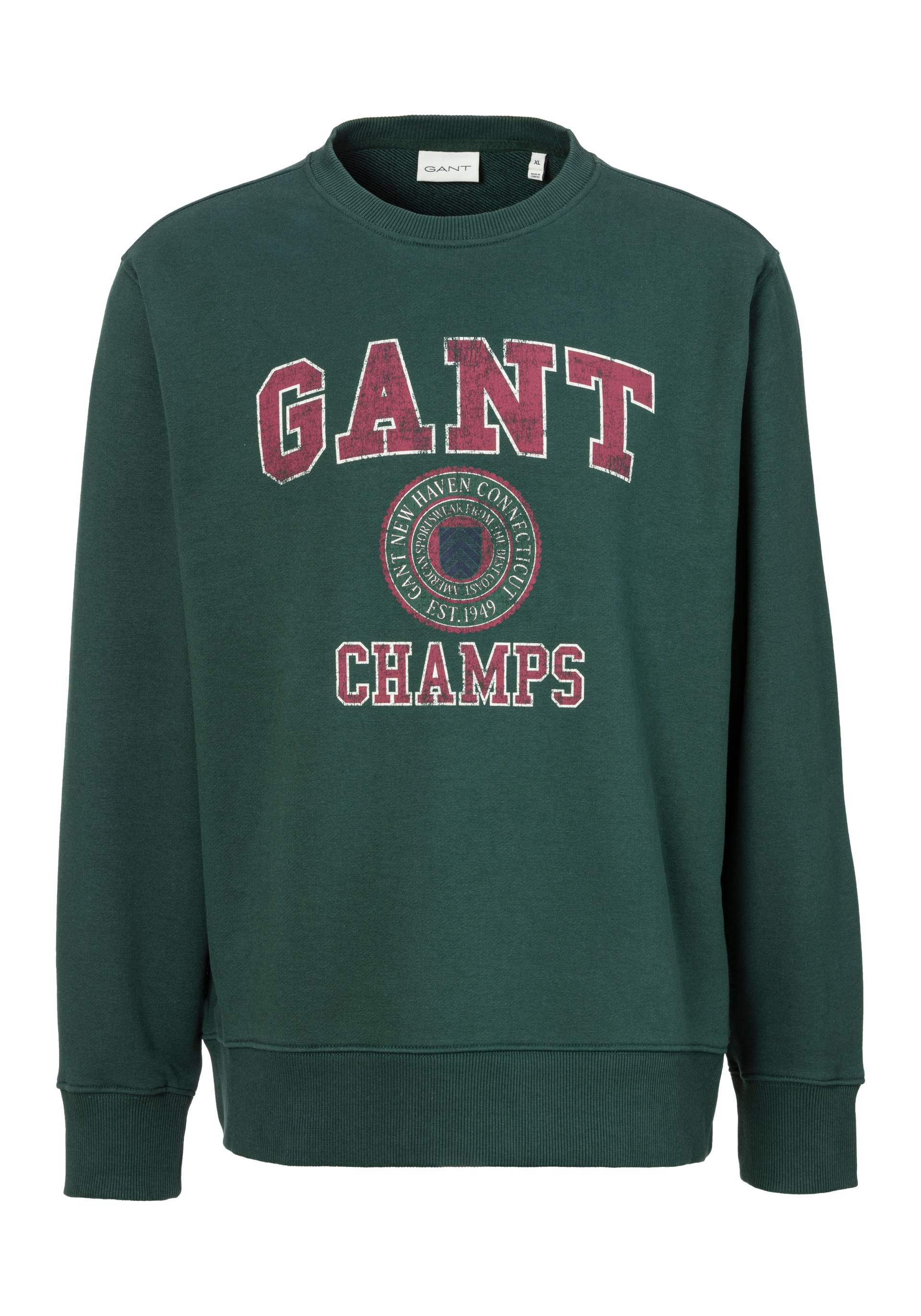 Gant Sweatshirt »GRAPHIC C-NECK SWEAT«, mit mehrfarbigen Print von Gant