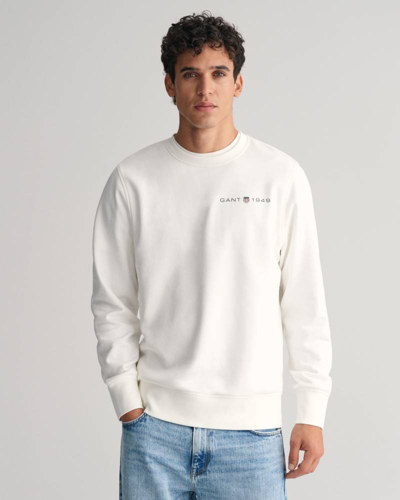 Gant Sweatshirt »PRINTED GRAPHIC C-NECK SWEAT« von Gant