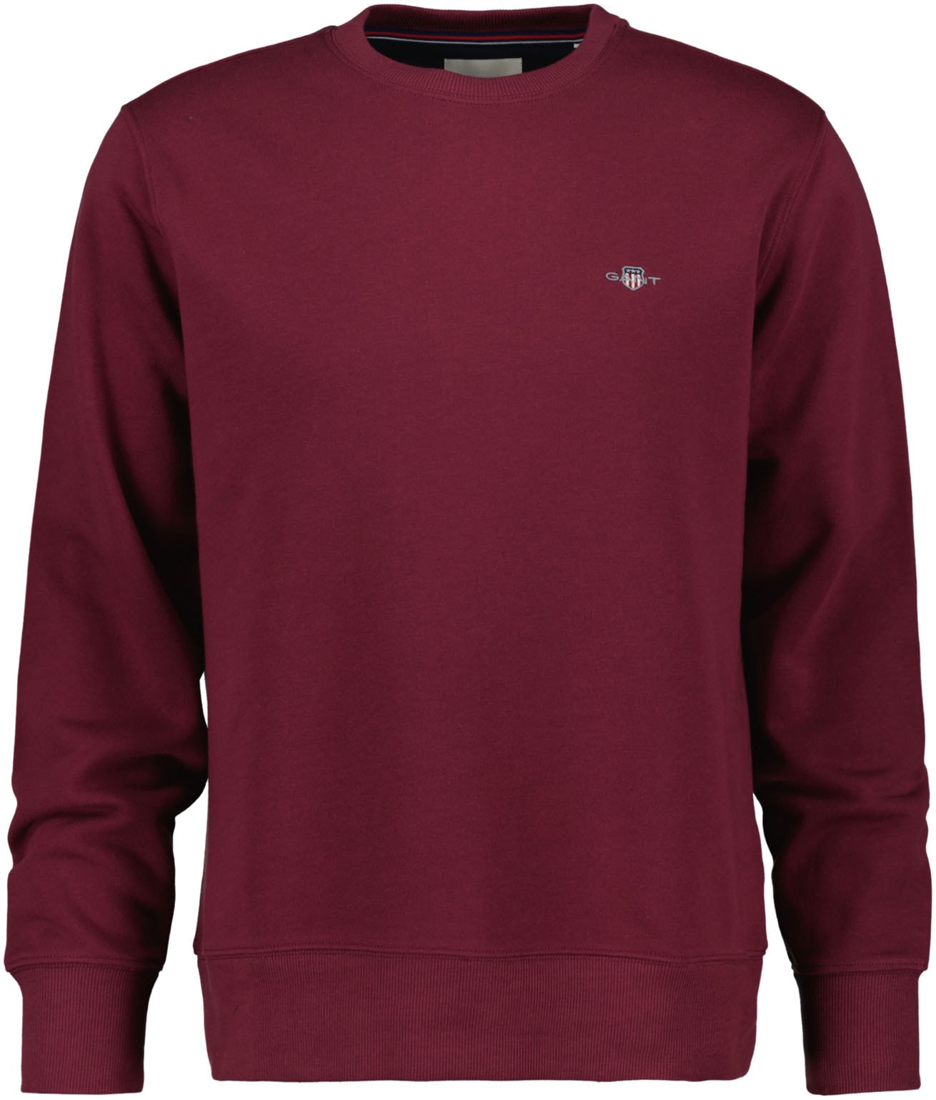 Gant Sweatshirt »REG SHIELD C-NECK SWEAT«, mit Logostickerei auf der Brust von Gant