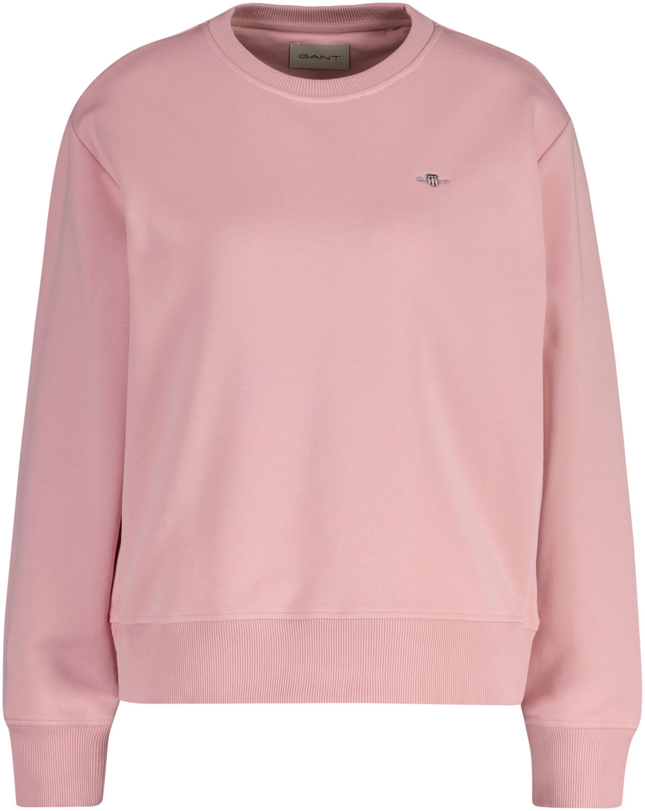 Gant Sweatshirt »SHIELD C-NECK SWEAT«, Grafische GANT-Stickerei auf der Brust von Gant