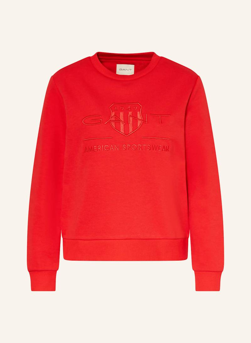 Gant Sweatshirt rot Gant Sweatshirt rot von Gant