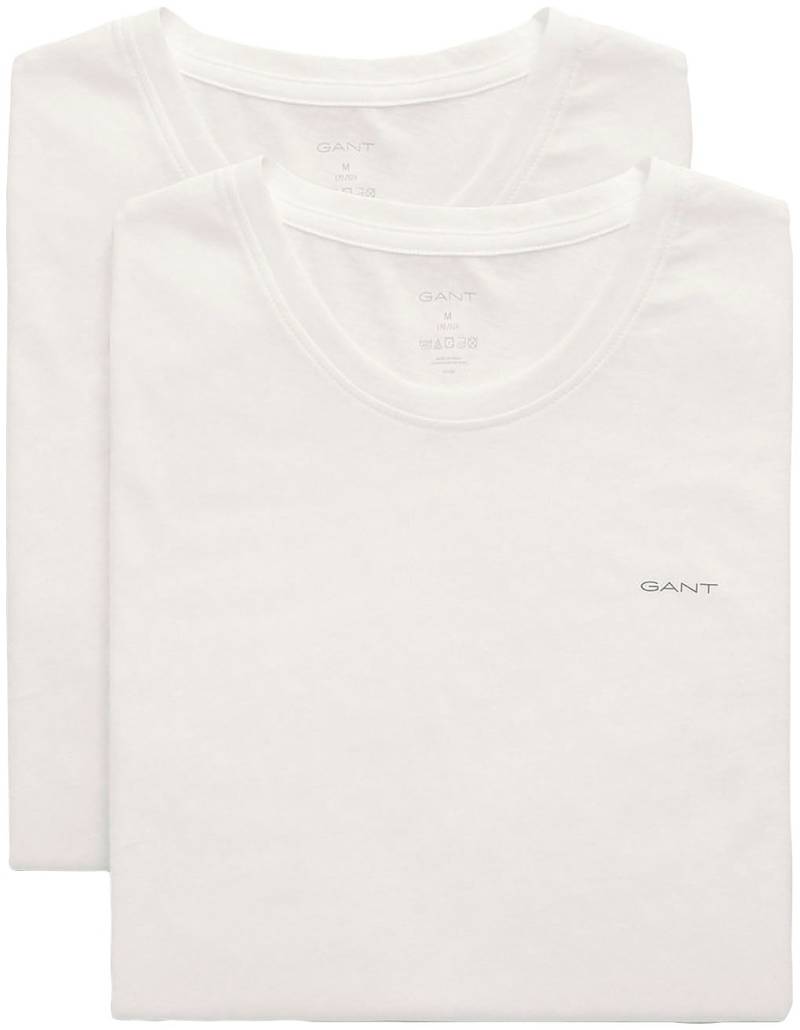 Gant T-Shirt »C-NECK T-SHIRT 2-PACK«, aus besonders weichem Material von Gant