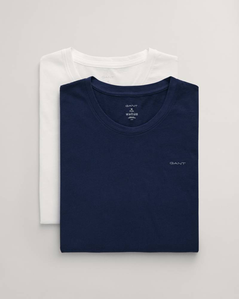 Gant T-Shirt »C-NECK T-SHIRT 2-PACK«, aus besonders weichem Material von Gant