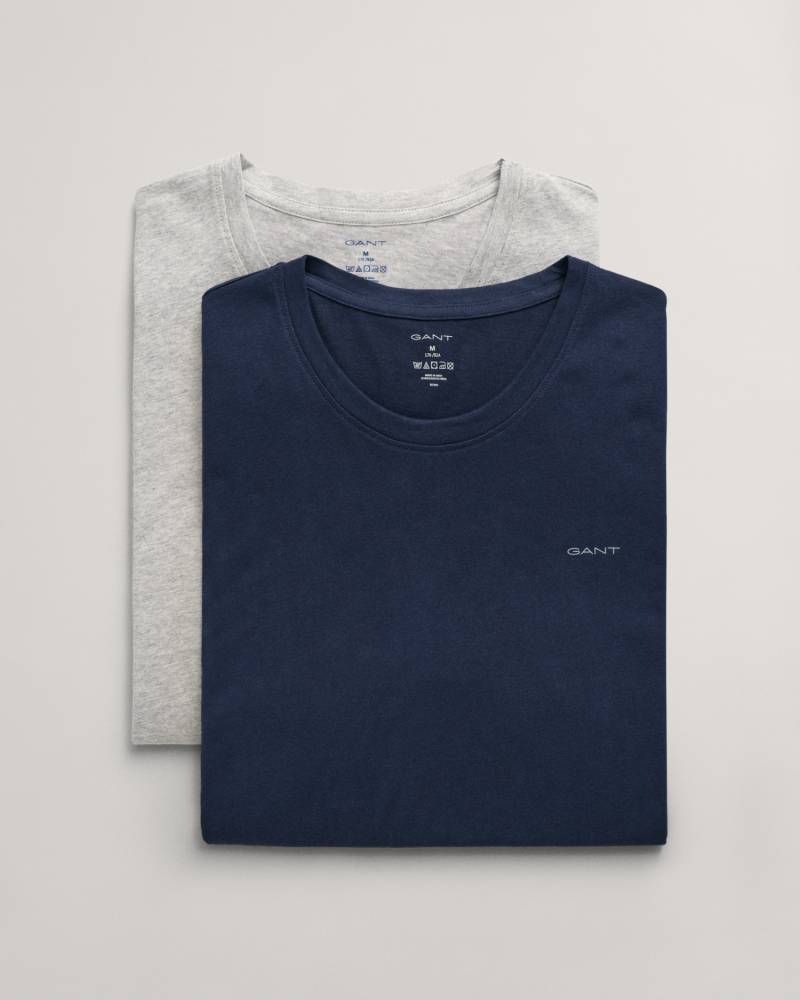 Gant T-Shirt »C-NECK T-SHIRT 2-PACK«, aus besonders weichem Material von Gant