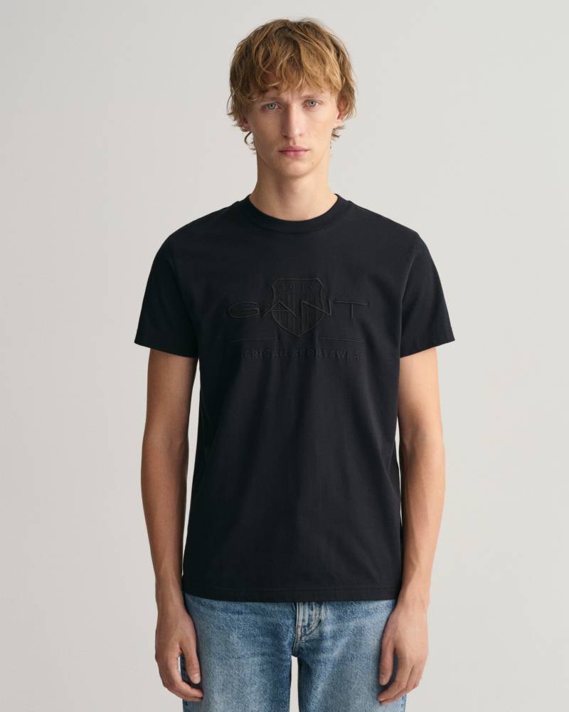 Gant T-Shirt »D.1 GANT PRIDE PIQUE«, mit Logostickerei auf der Brust von Gant