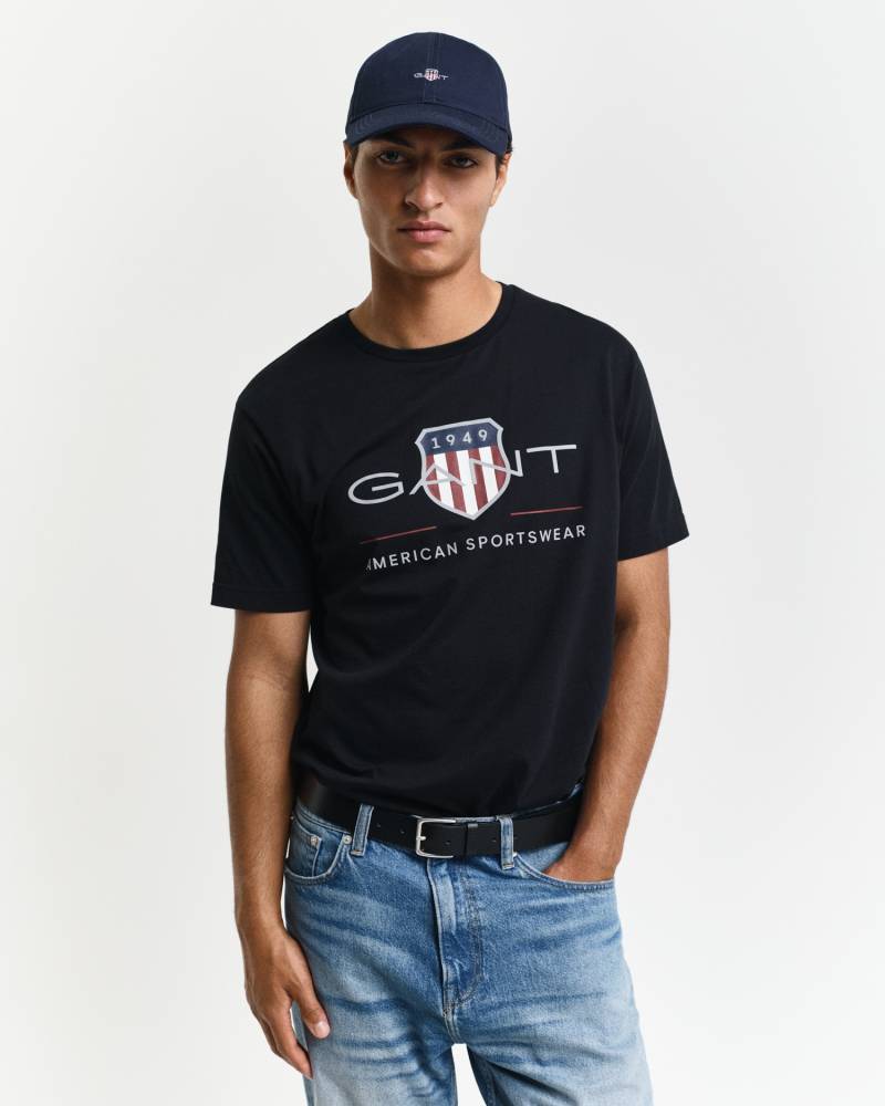 Gant T-Shirt »REG ARCHIVE SHIELD SS T-SHIRT«, mit Logodruck auf der Brust von Gant