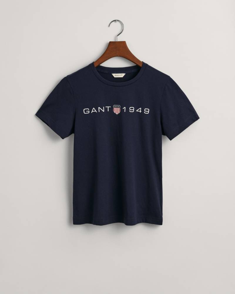 Gant T-Shirt »REG PRINTED GRAPHIC T-SHIRT«, mit einem Retro-Wappengrafik von Gant