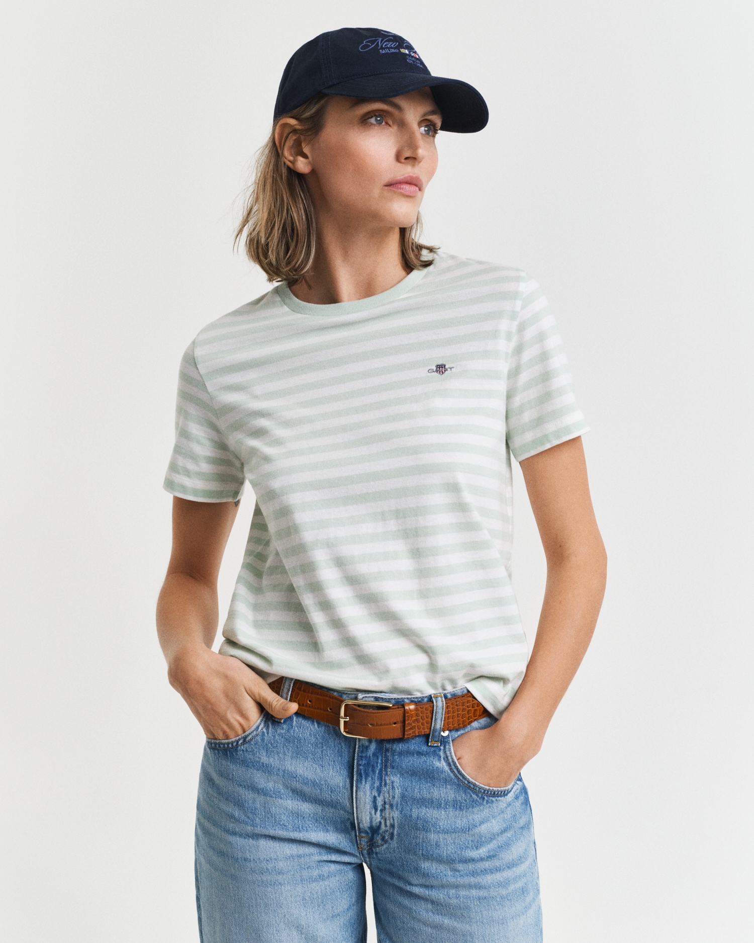 Gant T-Shirt »REG STRIPED SHIELD SS T-SHIRT« von Gant