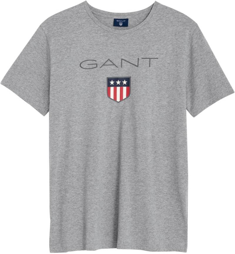 Gant T-Shirt »SHIELD«, Grosser Markendruck von Gant