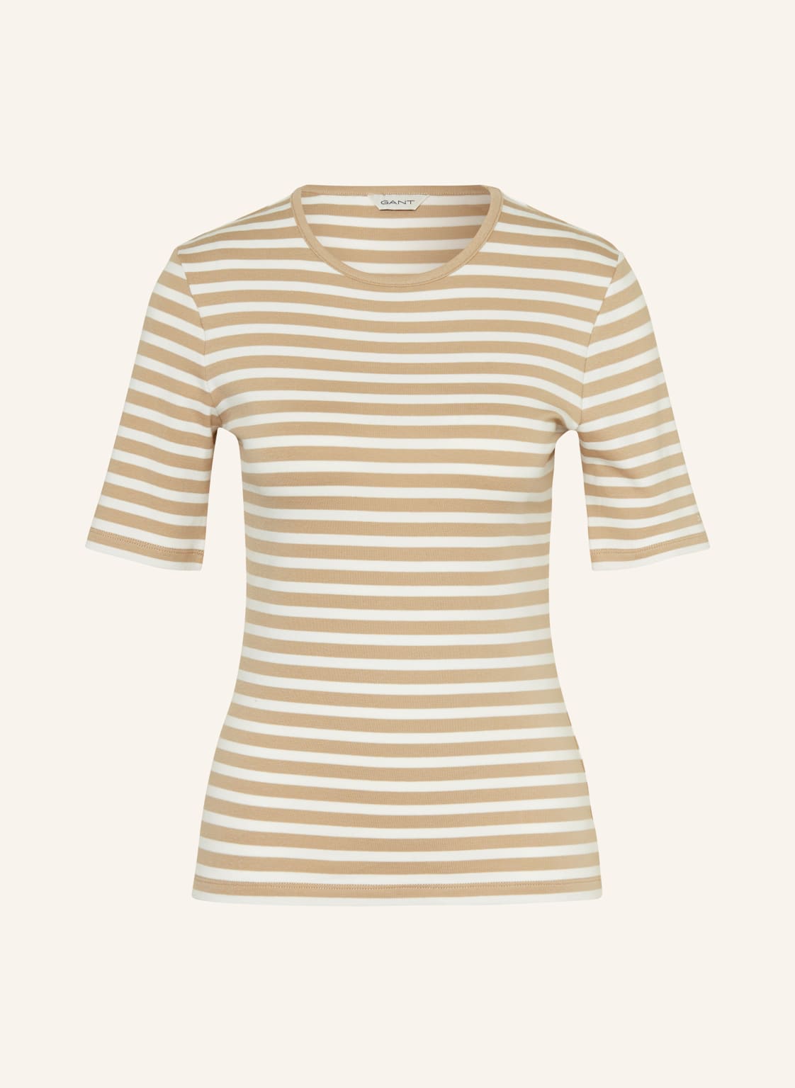 Gant T-Shirt beige Gant T-Shirt beige von Gant